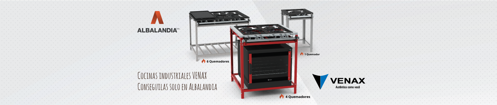 Cocinas industriales VENAX